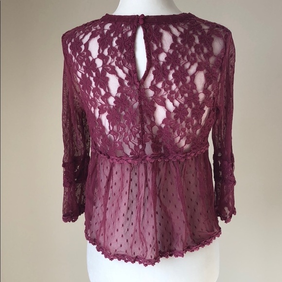 Free People Floral Top‎ - Picture 4 of 6